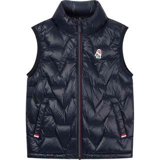 暇步士童装儿童羽绒马甲25冬新品男大童保暖马甲宝宝女童休闲坎肩