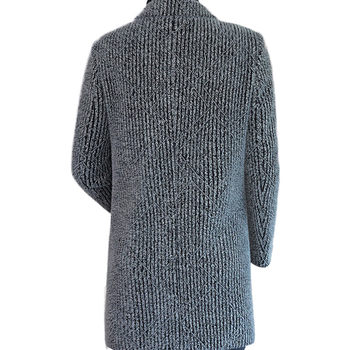 Woolen coat men's mid-length autumn and winter woolen coat