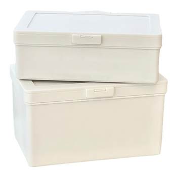 Solid color dustproof solid color mask storage box