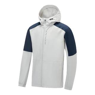 特步秋冬款防水夹克纯色外套防风登山服综训保暖风衣976129160172