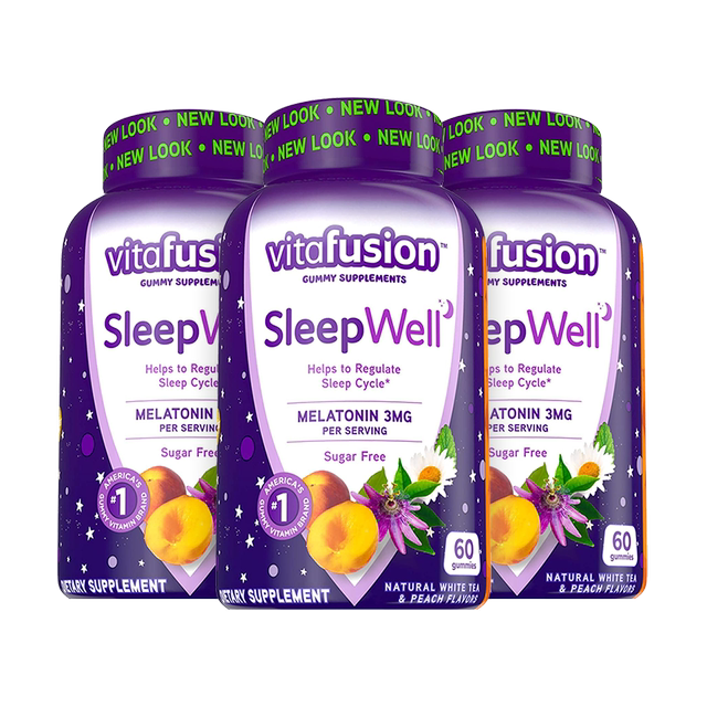 Vitafusion melatonin ນອນ gummies 60 ແຄບຊູນ