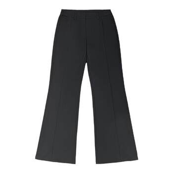 Haonanhuang stand-up pleated elastic trousers