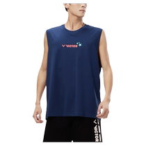 victor badminton uniform for men and women sleeveless victor summer thin breathable loose quick-drying short-sleeved T-shirt
