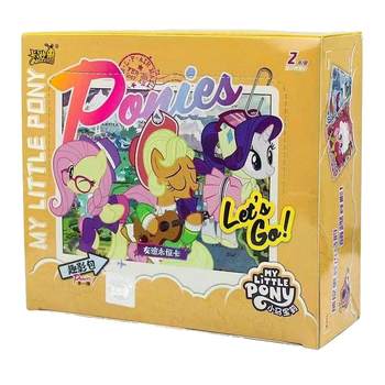 ບັດເກມ My Little Pony Card Friendship Eternal Fun Movie Pack No. 1 1 Pinkie Pie Rourou CR Card Toy Huiyue