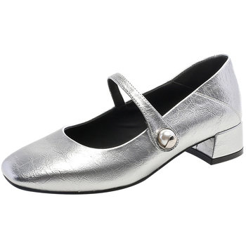 Dadong fashion casual square-headed women's singles shoes