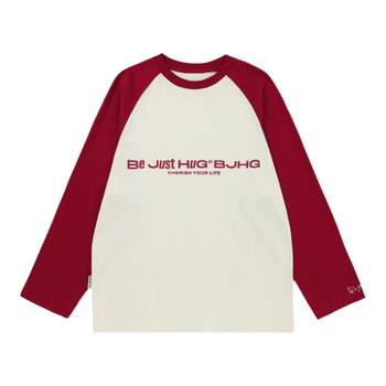 Bjhg american men and women pure cotton long sleeves