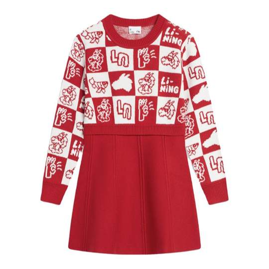 Li Ning women's spring and summer breathable dress