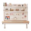 Desktop storage rack