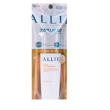 ALLIE Lightweight Protective Sunscreen Lotion 60ml/25ml SPF50+ ທໍ່ສີເຫຼືອງນ້ອຍໆກ່ອນແຕ່ງໜ້າເຖິງ 24.10