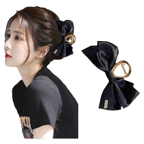Hairpin Eight-word grip clip high-end 2024 new butterfly knot nip child rear brain spoon disc hair theiner Large shark clip