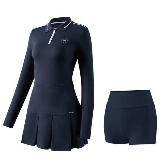361 Badminton Dress Long Sleeve Sports Tennis Wear