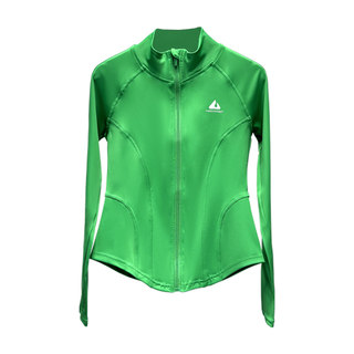 健身衣服女2025新款秋冬紧身立领运动跑步瑜伽骑行服长袖上衣外套