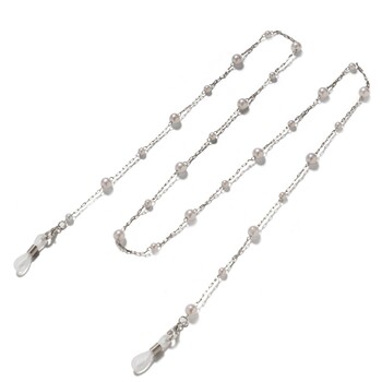 Korean size pearl glasses chain, glasses lanyard anti-lost lanyard chain, pearl glasses chain women's hanging neck fashion