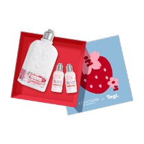 (Limited Gift Box) LOccitane Berry Love Sakura Body Lotion 250ml Body Lotion Moisturizing and Hydrating Limited Gift Box
