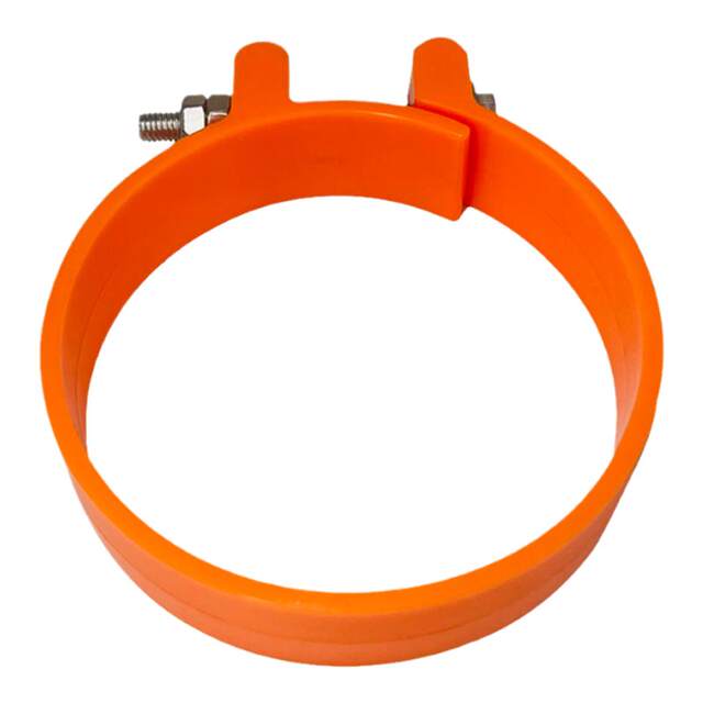Excavator forklift without disassembly wear-resistant rubber dustproof sleeve