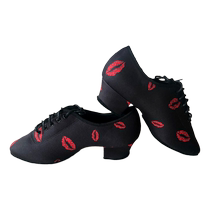 Emperor Dance Master professional Latin dance shoes red lips teacher shoes high-heeled dance shoes adult female coach shoes new style
