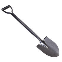 Digging shovel for children planting trees gardening and vegetables manganese steel car-mounted household gardening shovel digging sand shovel agricultural shovel outdoor