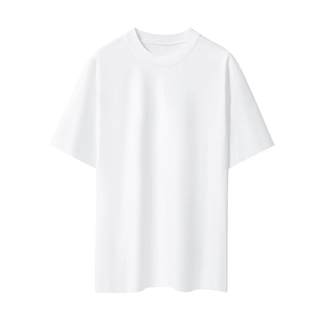 [纯棉]网易严选男士T恤夏白色短袖女薄款长袖上衣打底衫内搭小白T