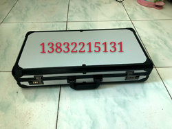 Factory aluminum alloy box flight case suitcase tool box password box