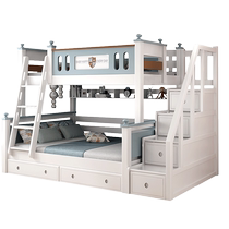 All solid wood bunk bed childrens bed multi-functional double bed high and low bed bunk bed economical bunk bed