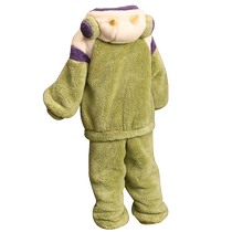 Gukoo Nutshell Pajamas Boys Winter Astronaut Long Sleeve New Buzz Lightyear Childrens Home Clothing Set D