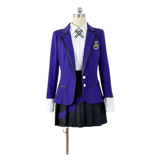 Mobile Suit Gundam cos Nia An cos clothing women's campus style anime coplay clothing uniform complete set