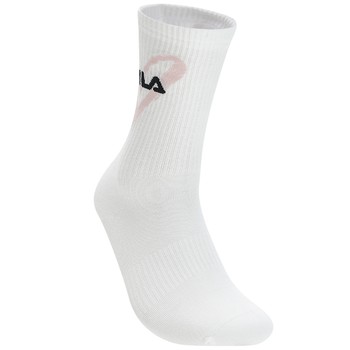 FILA ຢ່າງເປັນທາງການຂອງແມ່ຍິງ socks ແອວສູງ socks 2024 ພາກຮຽນ spring ຄົນອັບເດດ: ໃຫມ່ casual love socks ກິລາຖົງຕີນ