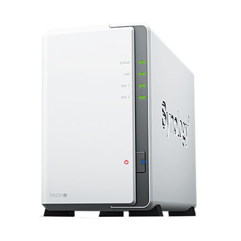 Synology cloud storage ds223j entry-level dual-disk nas