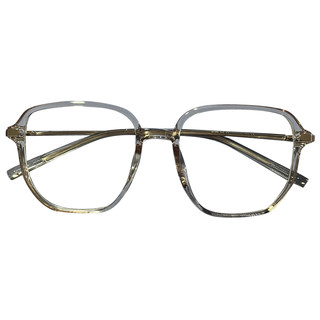 Ultra-light transparent glasses for myopia women can be equipped with degree lenses anti-blue light eye frame frame big face thin men's models