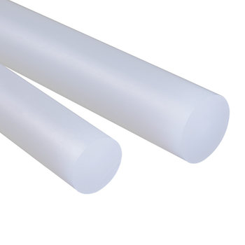 Polypropylene ບໍລິສຸດ PP rod ສີຂາວ rod ວັດສະດຸໃຫມ່ທີ່ບໍລິສຸດພາດສະຕິກ rod nylon rod ແຂງກະບອກທົນທານສວມໃສ່.