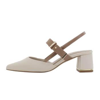 Randa spring new thick heel strappy high heels