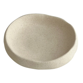 Nordic style desktop ceramic storage display tray