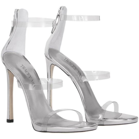 Водонепроницаемые прозрачные босоножки, удобные и сексуальные туфли на высоком каблуке.