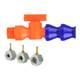 Plastic cooling pipe bamboo joint pipe snake pipe water pipe nozzle