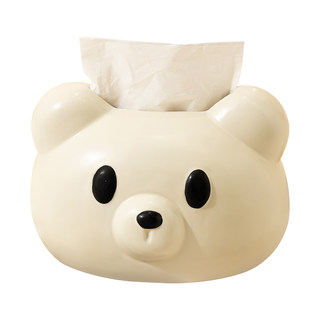 Cream style tissue box napkin box paper box