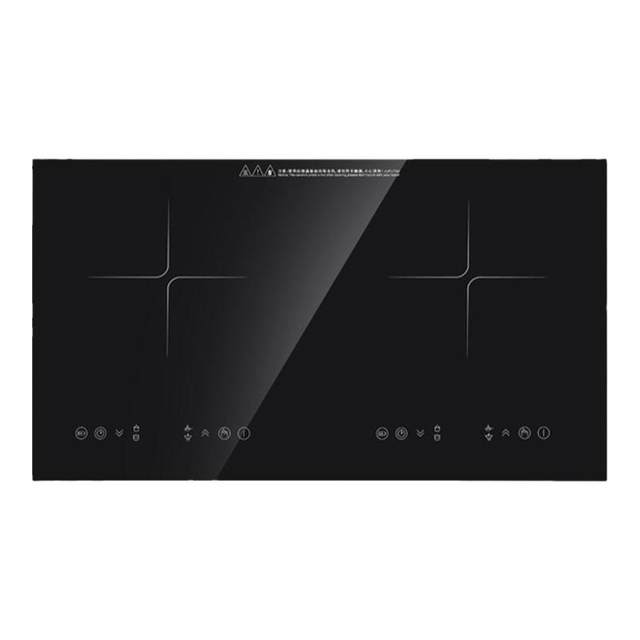Large whole plate flat panel touch induction cooker electric ceramic cooker double furnace