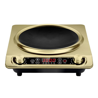 Concave induction cooker household stir-frying high power