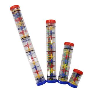 Orff rain sounder sound tube rain sound tube musical instrument rain sound hourglass sound tube rainbow stick simulation parent-child toy teaching aids