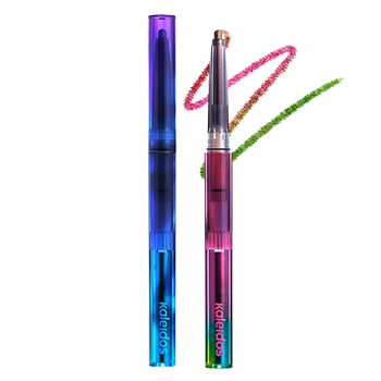 Kaleidos niche glasses and eyeliner rubber pen