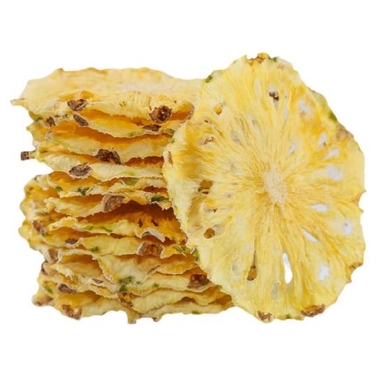 Dried pineapple, dried pineapple slices, baked decorative dried fruit