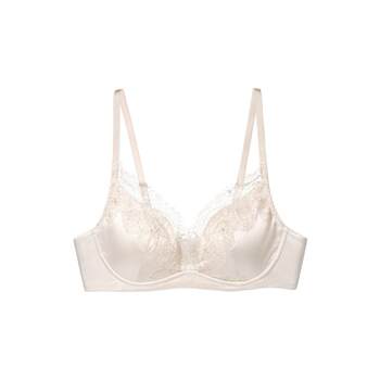 Ubras princess lace french micro plastic push up bra