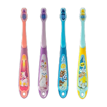 Jordan children teenagers fine soft hair toothbrush baby for toothbrushing period toothbrush 6-9-year-old 4 clothes 3 sections