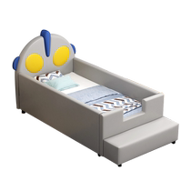 Ultraman childrens bed boy baby mother-child splicing bed extra wide bed adults can sleep in small bed splicing separate bed artifact