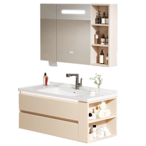 Oaks 1566 washbasin cabinet combination ceramic integrated basin bathroom cabinet bathroom cabinet washbasin