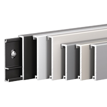 Aluminum alloy baseboard ultra-thin snap-on minimalist corner line 4cm 6 cm metal stainless steel extremely narrow base line