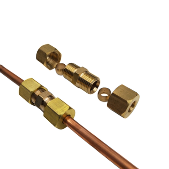 Humidifier copper pipe joint 4-10 double-head clamping direct