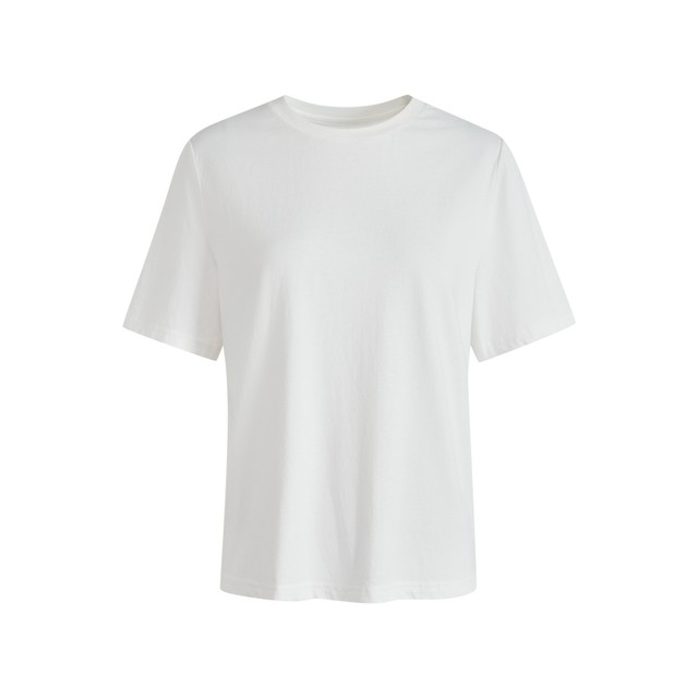 Basic multi-color pure cotton half-sleeved T-shirt wide color