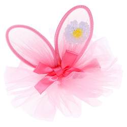 Children's hair clip girl sweet rabbit ears cute bangs clip crown hair card girl baby princess headgear