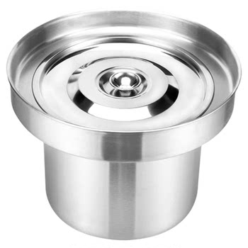 Thickened commercial stainless steel clear soup mandarin duck and beef offal soup bucket