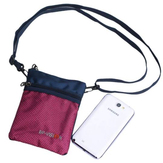 Bolsa de billetes multifuncional para hombres y mujeres que viajan al extranjero.